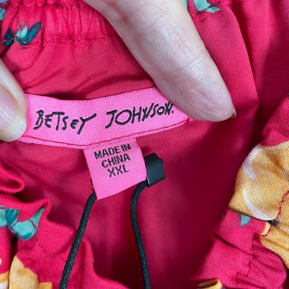 Betsy Johnson Vintage Inspired Floral Maxi Dress - Picture 10 of 12